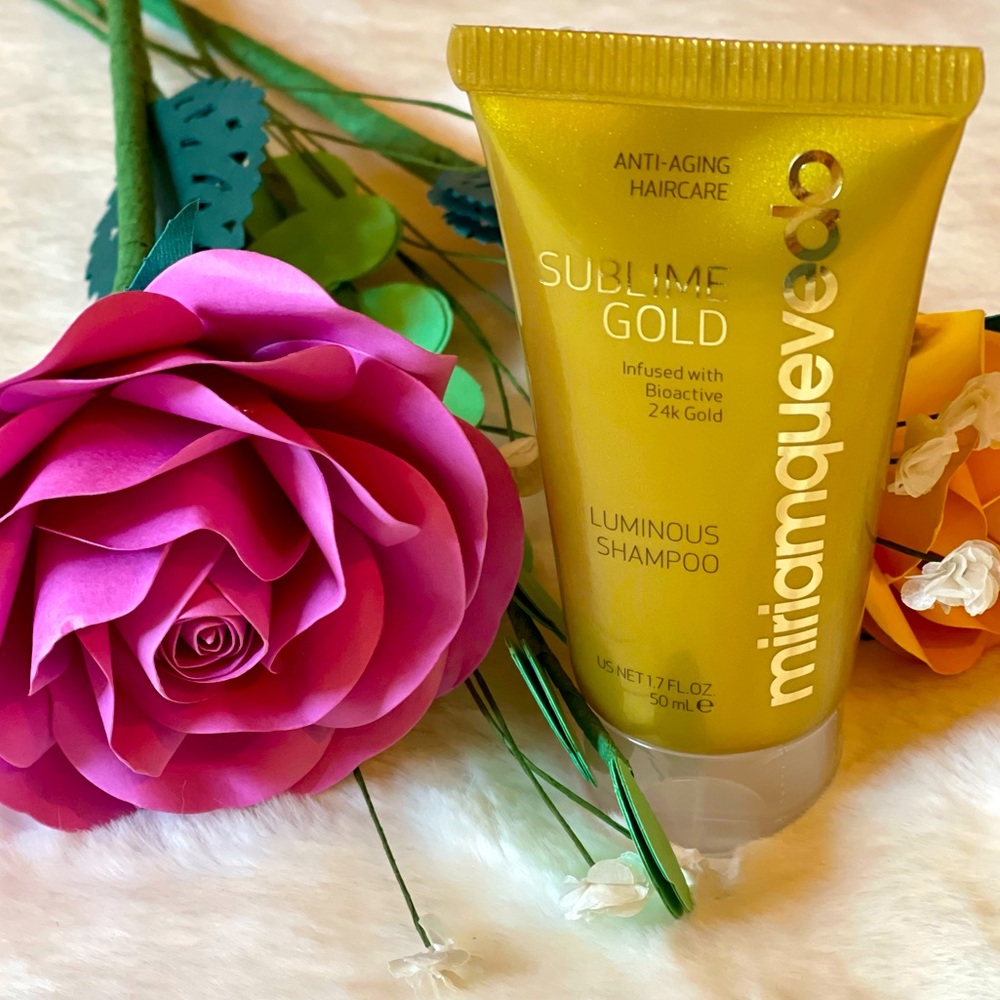 Miriam Quevedo Sublime Gold Luminous Shampoo, 1.7 oz Travel Size